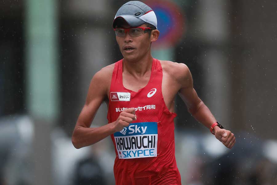 川内優輝【写真:アフロスポーツ】