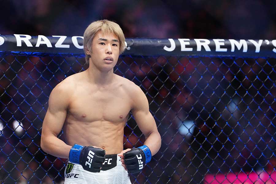 UFC 323フライ級でTKO勝利した平良達郎【写真:ロイター】
