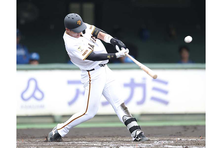 巨人の石塚裕惺【写真：スポーツ報知/アフロ】