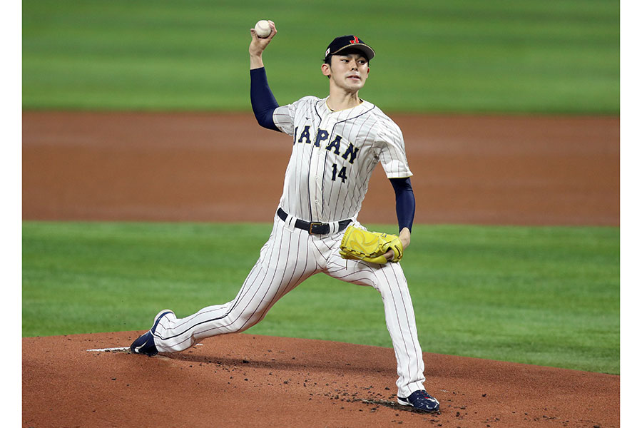 佐々木朗希【写真：UPI/アフロ】