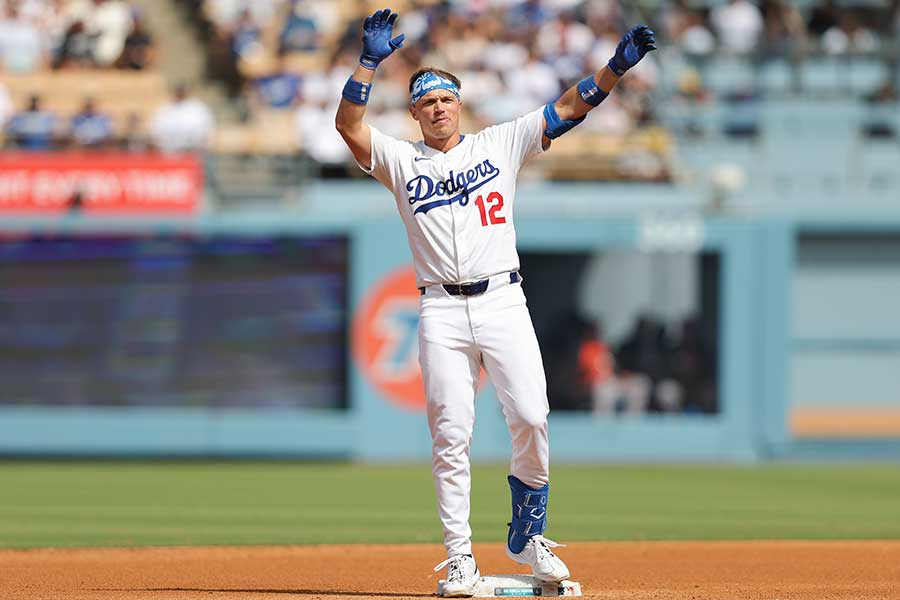 ドジャースのアレックス・コール【写真:AP/アフロ】