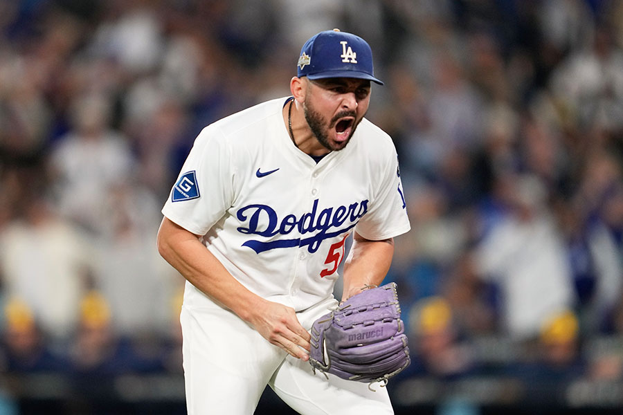 ドジャースのアレックス・ベシア【写真:AP/アフロ】