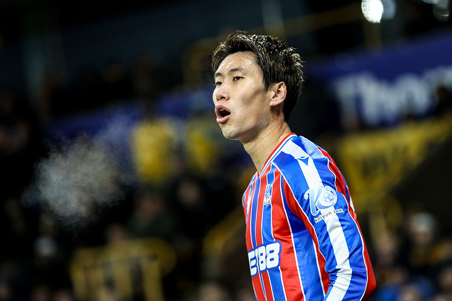 クリスタルパレスの鎌田大地【写真:REX/アフロ】