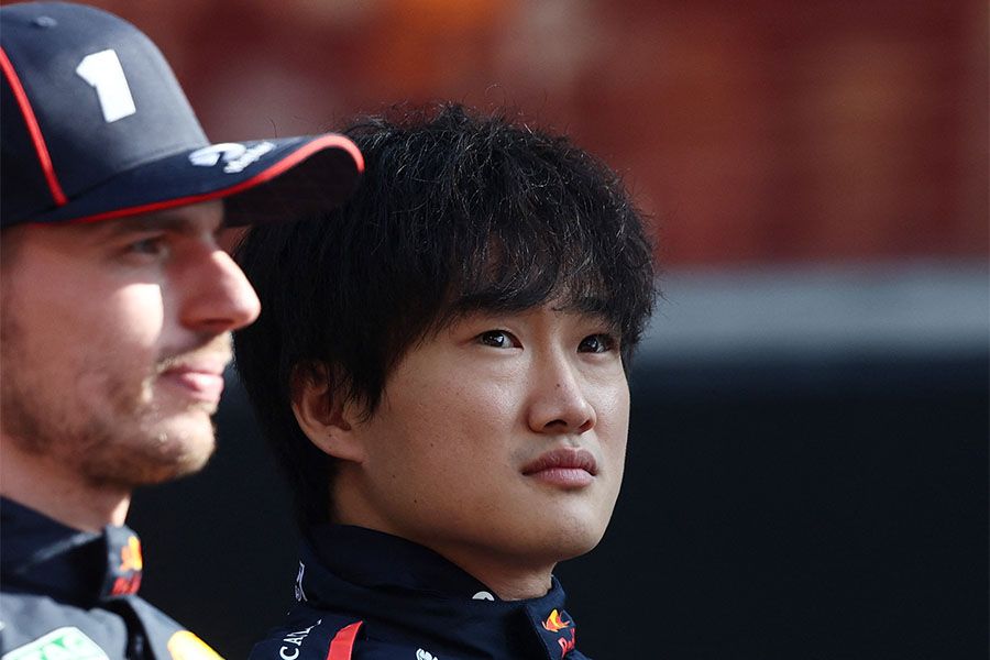 角田裕毅【写真：ロイター】