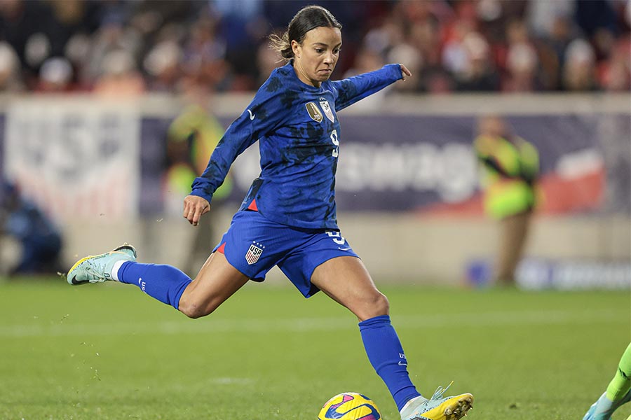 マロリー・ピュー・スワンソン(撮影は2022年)【写真:USA TODAY Sports/ロイター/アフロ】