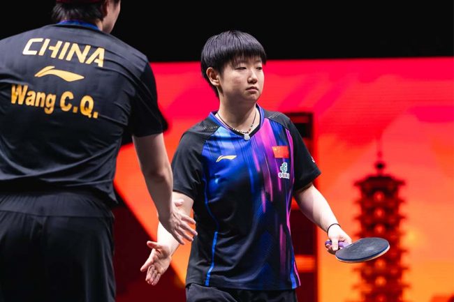 中国女子エースが「日本選手とお喋り」 目撃された