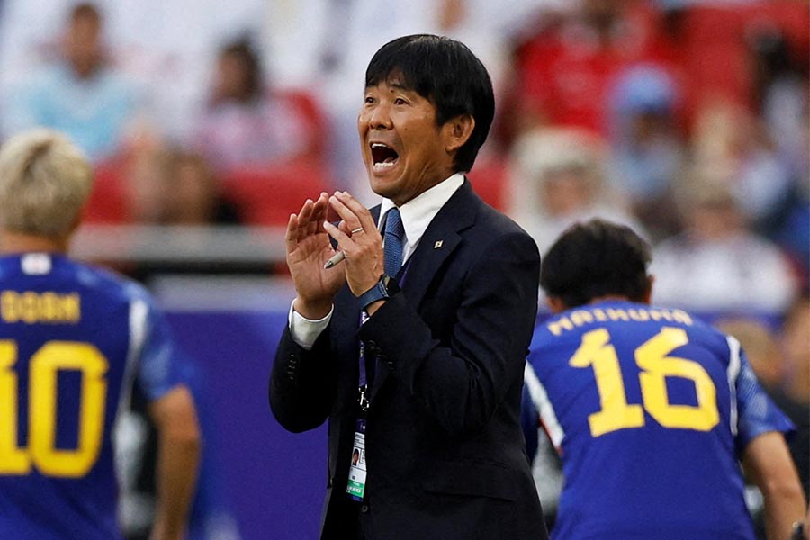 サッカー日本代表の森保一監督【写真:ロイター】