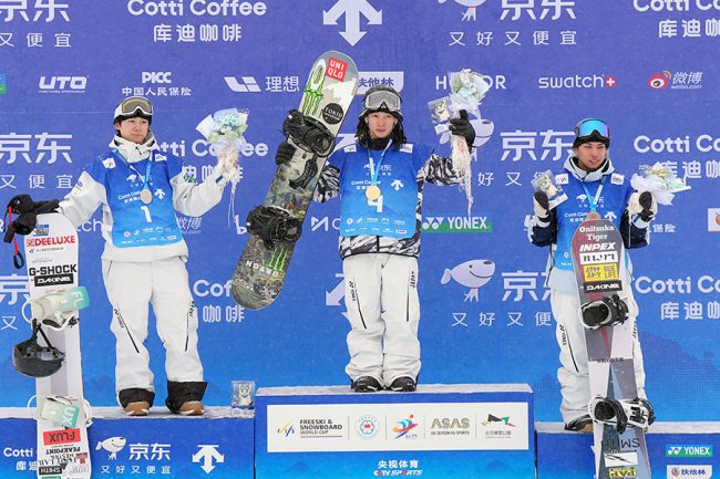 平野歩夢に開催地・中国メディアも絶賛 大技成功しV発進「圧倒的だ