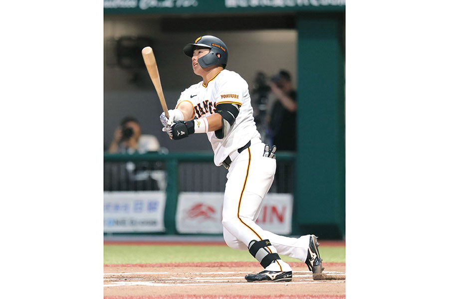 巨人の石塚裕惺【写真:スポーツ報知/アフロ】
