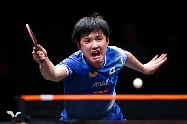 張本智和、準決勝で珍サーブ違反 ビデオ判定も「31.94」で覆らず フル