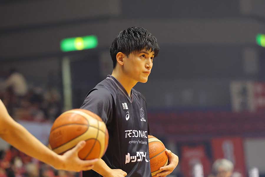 津山尚大が川崎ブレイブサンダースへの移籍を決断した理由を語った【写真:B.LEAGUE】