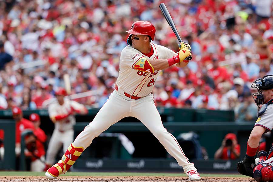 カージナルスのラーズ・ヌートバー【写真：アフロ】