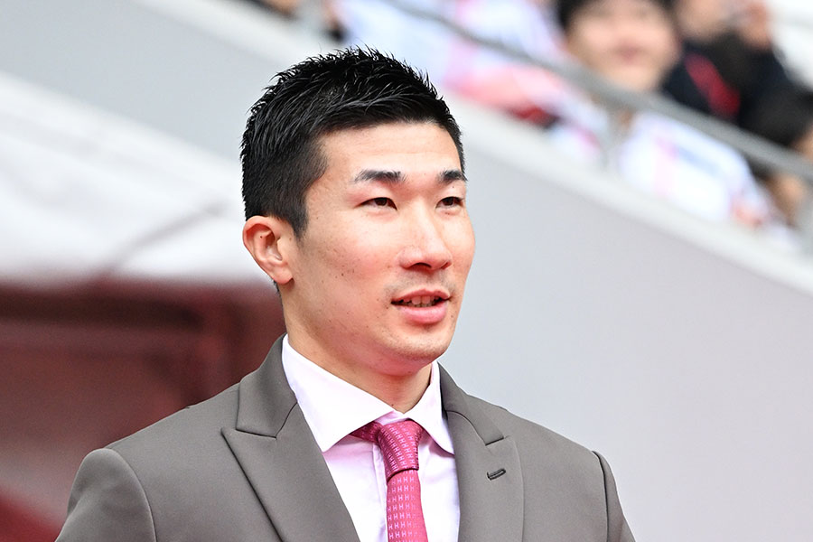 陸上男子100メートルの桐生祥秀【写真：松尾/アフロスポーツ】