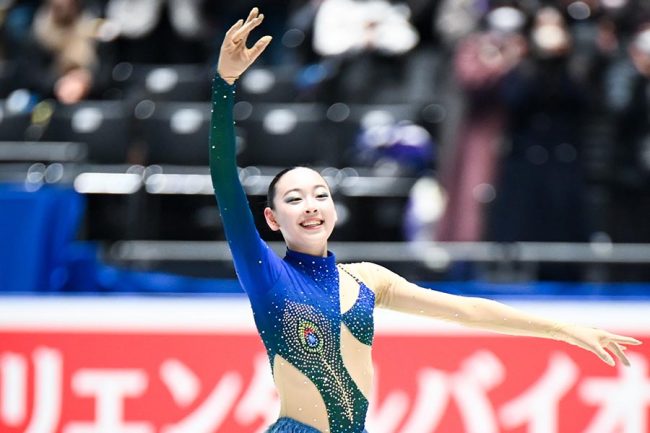 全日本フィギュアで海外記者驚き「スターの卵だ」 16歳女子が衝撃演技 