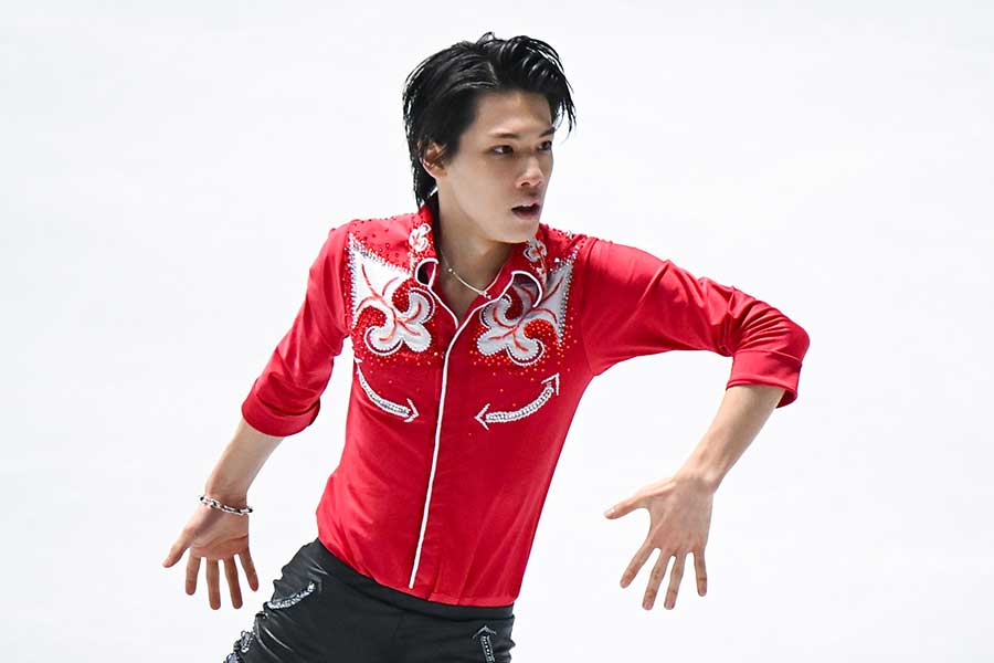 全日本選手権、圧倒的な存在感を放った大島光翔【写真：中戸川知世】