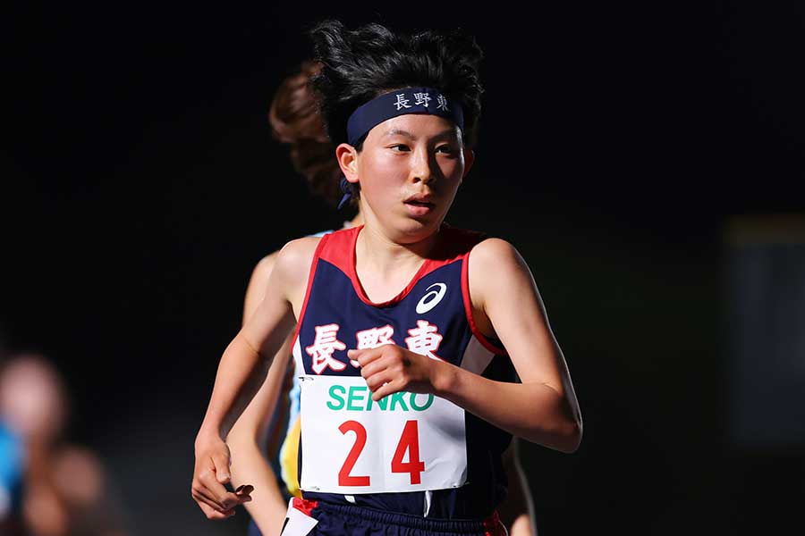 長野東の真柴愛里【写真:森田直樹/アフロ】