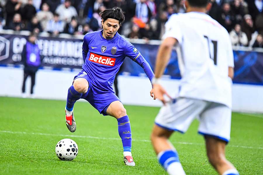 モナコの日本代表FW南野拓実【写真：PsnewZ/アフロ】