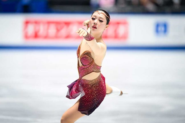 女子フィギュアスケート 樋口新葉 直筆サイン入りフォト 証明書付き
