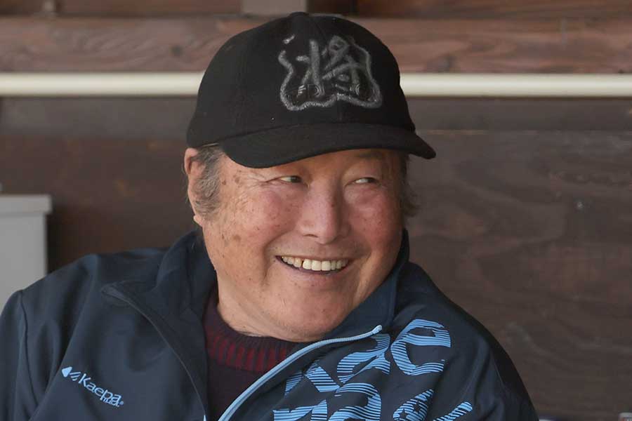 “ジャンボ”の愛称で親しまれた尾崎将司氏（2023年2月撮影）【写真：産経新聞社】