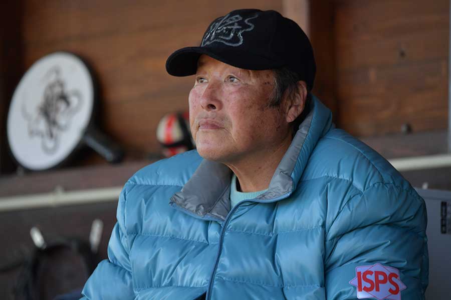 ジャンボの愛称で親しまれた尾崎将司氏（2022年2月撮影）【写真：産経新聞社】