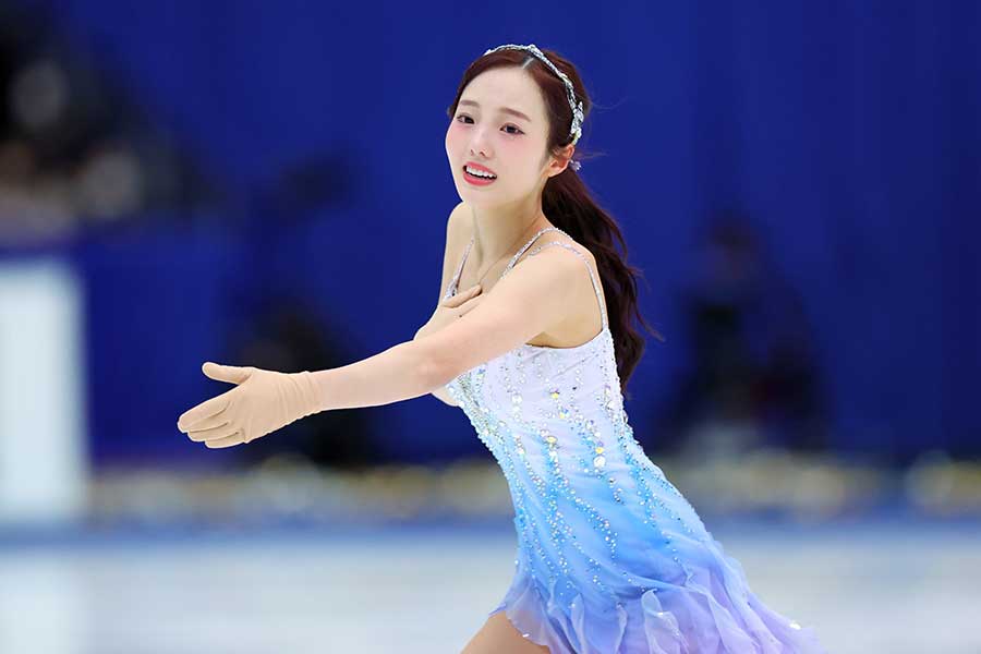 本田真凜さん【写真：西村尚己/アフロスポーツ】