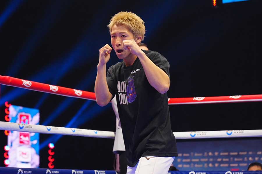 井上尚弥【写真：荒川祐史】