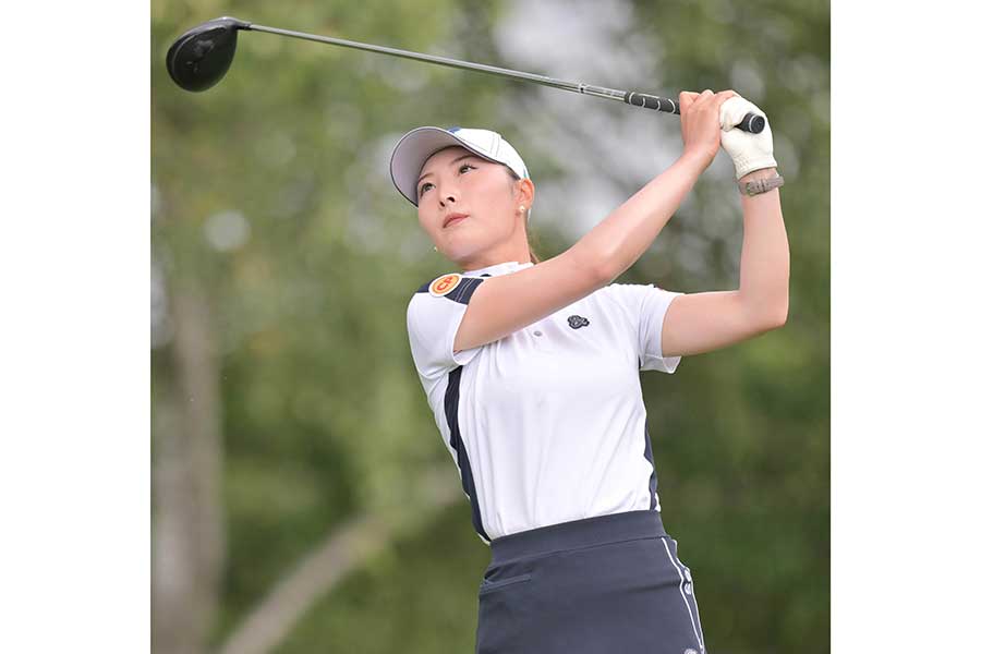 鶴岡果恋【写真：スポーツ報知/アフロ】