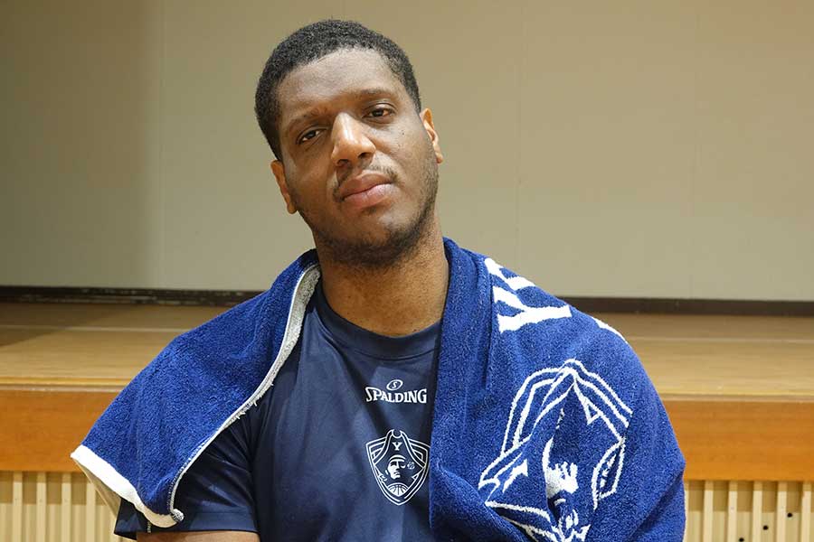 Bリーグの魅力や課題を熱く語ったイングリス【写真：編集部】