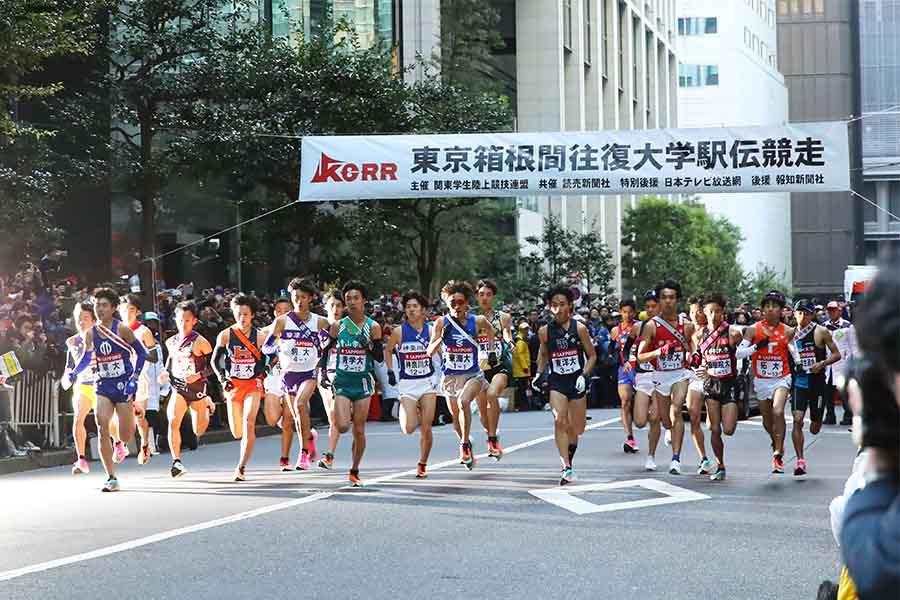 箱根駅伝の圧倒的人気をデータが証明【写真：森田直樹/アフロスポーツ】