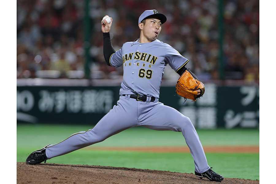 阪神の石井大智【写真：産経新聞社】