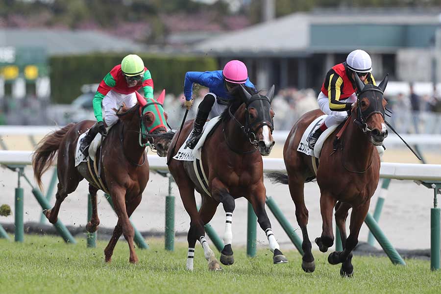 エキサイトバイオ（中央）【写真：山根英一/アフロ】