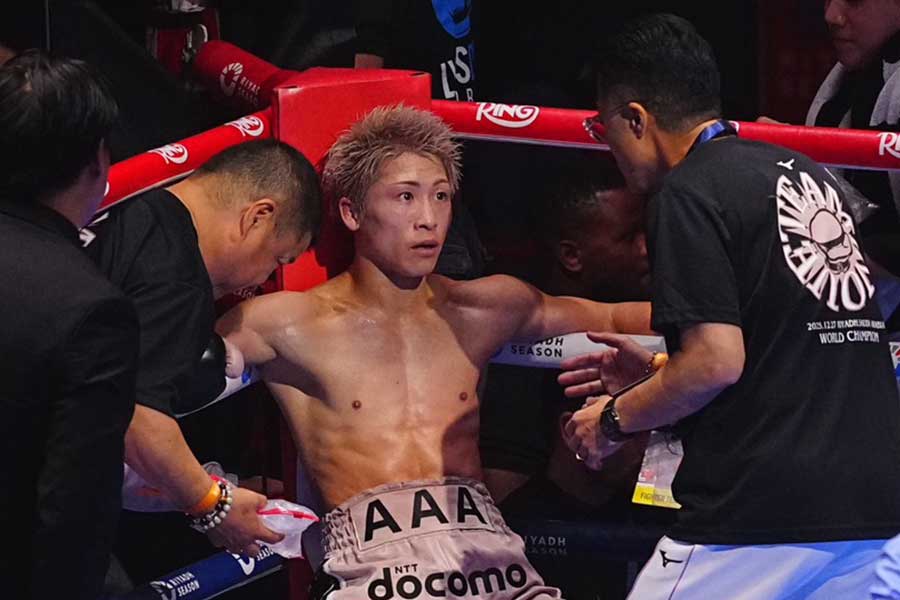 アラン・ピカソに判定勝ちした井上尚弥【写真：荒川祐史】