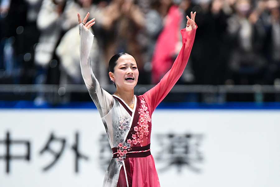 渡辺倫果がインスタグラムで現役続行を表明【写真:中戸川知世】