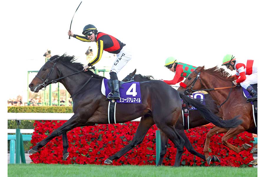 第70回有馬記念を制したミュージアムマイル【写真：スポーツ報知/アフロ】