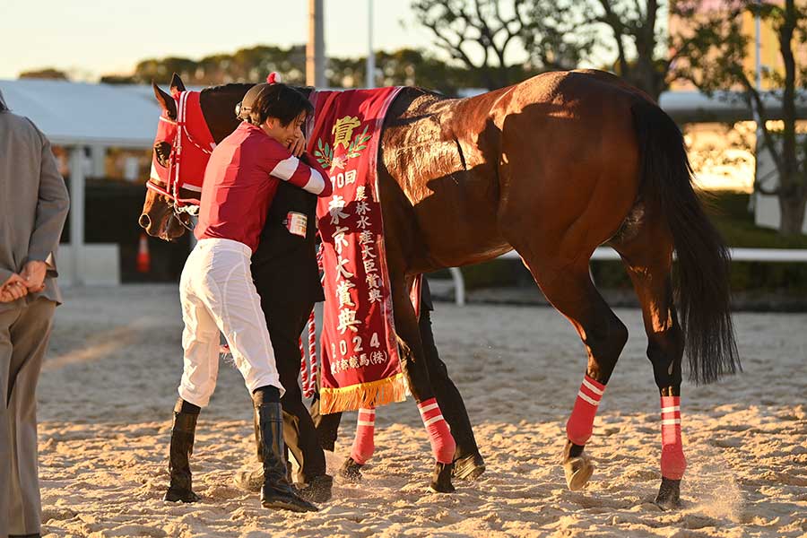 2024年の東京大賞典で優勝したフォーエバーヤング【写真：産経新聞社】