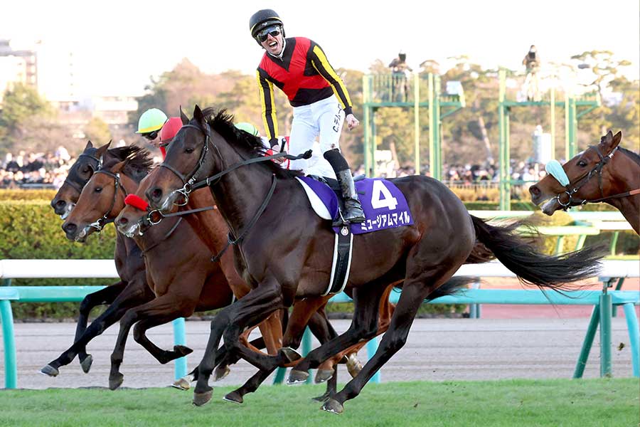 有馬記念を制したミュージアムマイル【写真：スポーツ報知/アフロ】