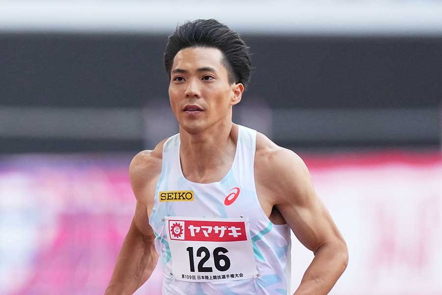 山縣亮太【写真:アフロスポーツ】