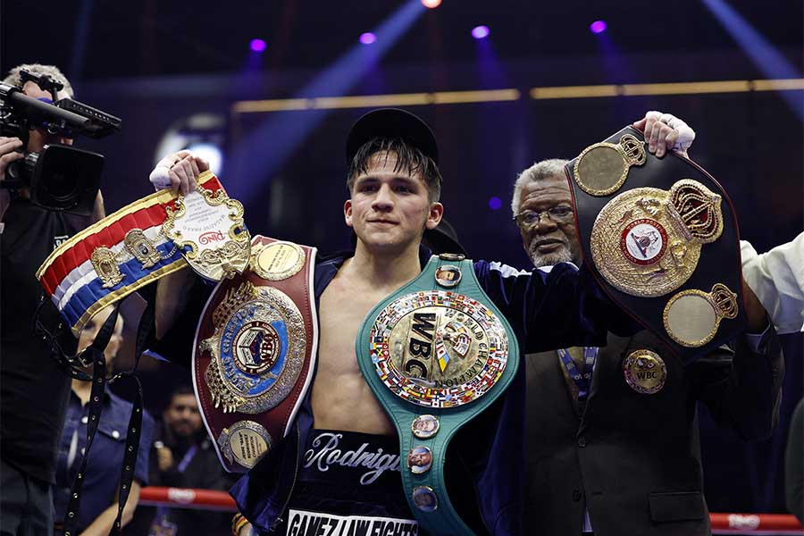 スーパーフライ級3団体統一王者のジェシー・ロドリゲス【写真：ロイター】