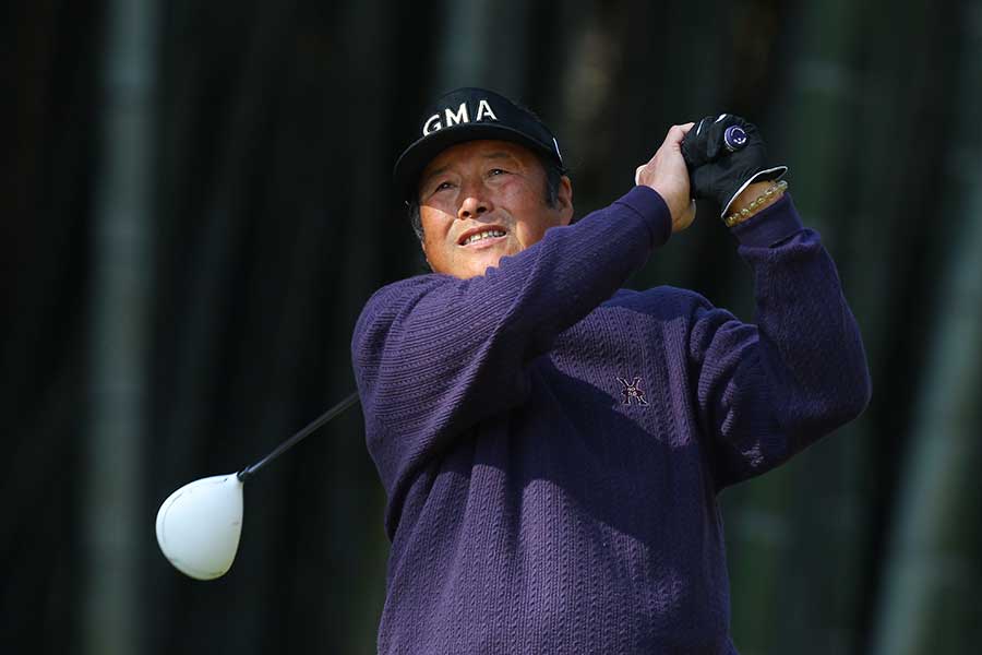 ジャンボの愛称で親しまれた尾崎将司氏【写真：アフロスポーツ】