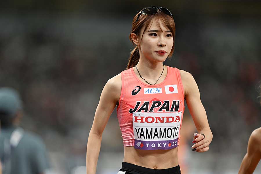 山本有真【写真：松尾/アフロスポーツ】