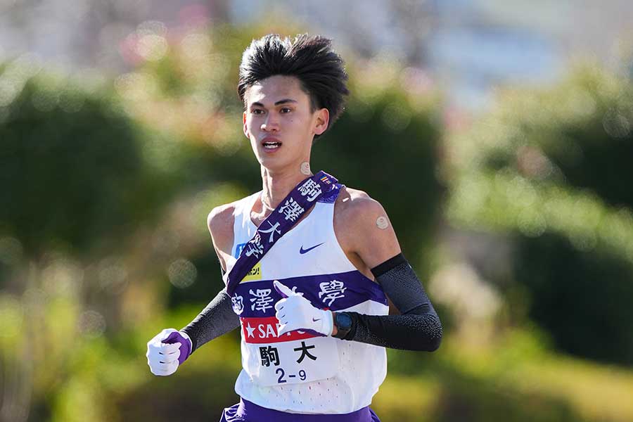 駒澤大の菅谷希弥【写真:アフロ】