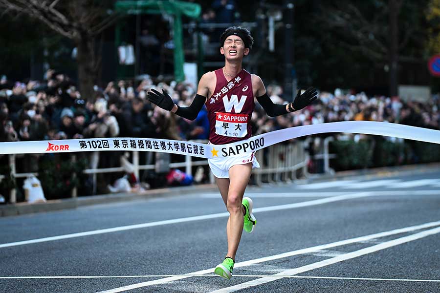 総合4位となった早稲田大【写真：中戸川知世】