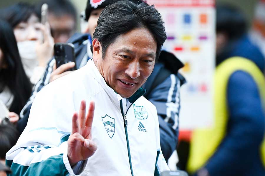 青学大の原晋監督【写真:中戸川知世】