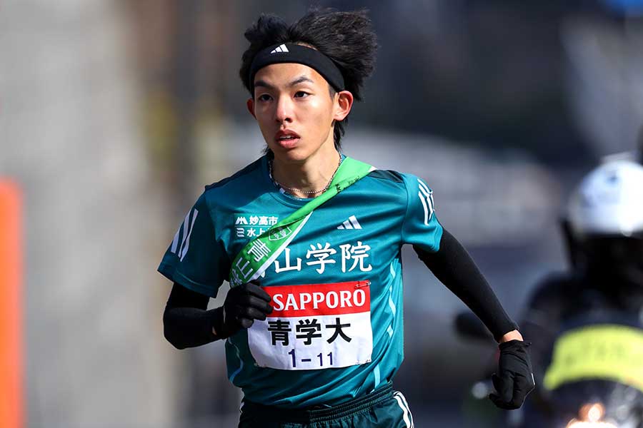 青学大の黒田朝日【写真：アフロ】