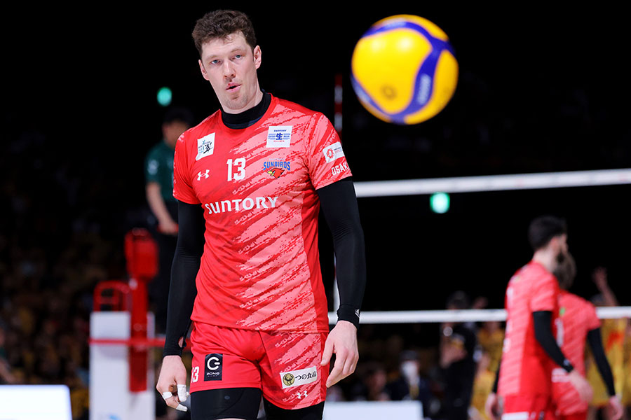 サントリーのドミトリー・ムセルスキー【写真：西村尚己/アフロスポーツ】