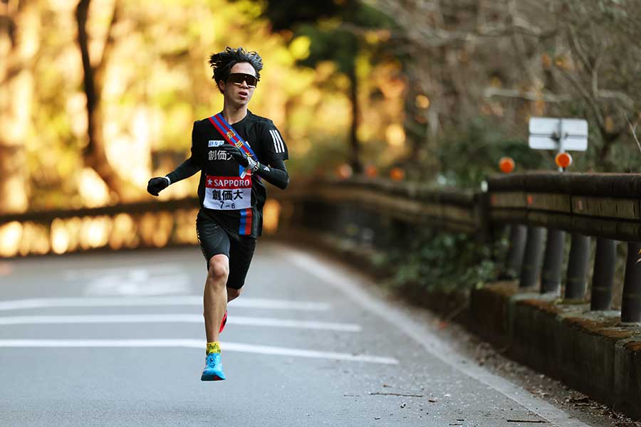 今年の6区で区間賞を獲得した創価大・小池莉希【写真：アフロ】