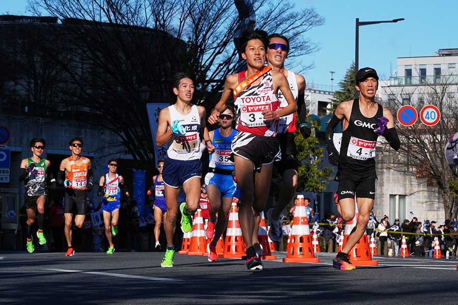 トヨタ自動車の吉居大和【写真:アフロスポーツ】