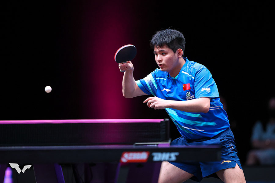 林詩棟【写真:World Table Tennis提供】