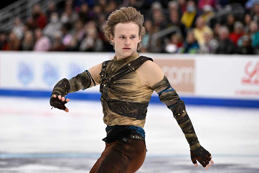 全米選手権に出場したイリア・マリニン【写真：ロイター】