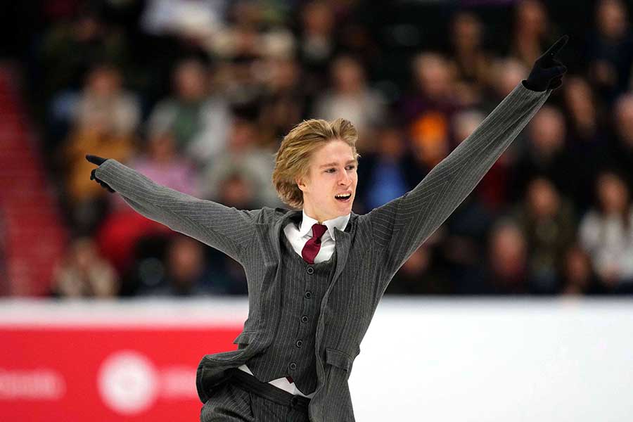 カナダ選手権に出場したスティーブン・ゴゴレフ【写真:AP/アフロ】